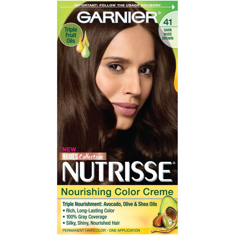 Garnier Nutrisse Nourishing Color Creme 41 Dark Nude Brown