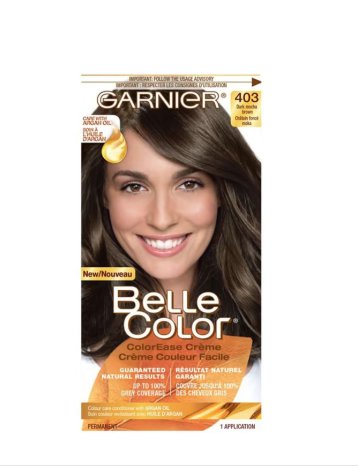 Garnier Belle Color Permanent Hair Dye 403 Dark Mocha Brown