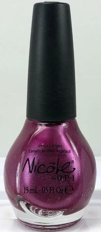 Nicole By Opi My Sleigh's In The Shop Nail Polish Lacquer - Purple Glitter
