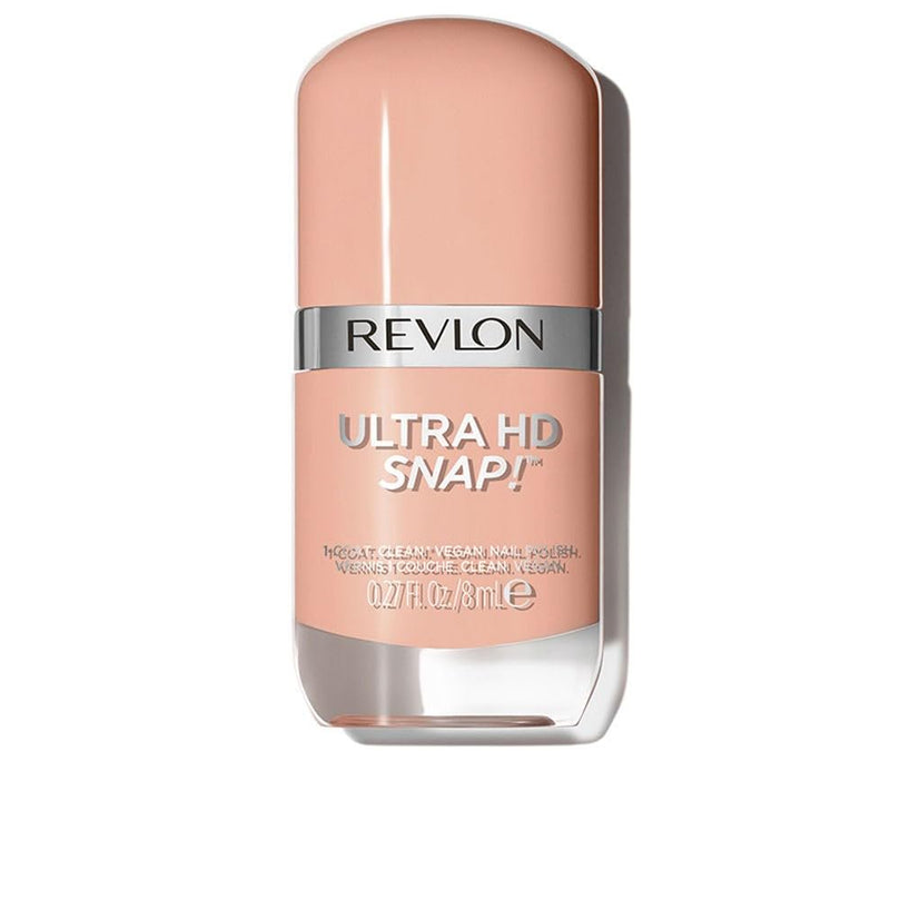 REVLON Ultra HD Snap Nail Color 018 Keep Cool, 100% Vegan, One-Coat Full Coverage, 0.27 fl oz