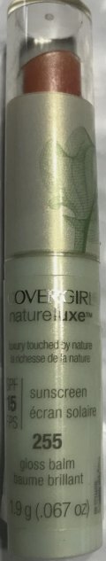 COVERGIRL Natureluxe Gloss Balm with SPF 15, 255 Marble, 0.067 Oz
