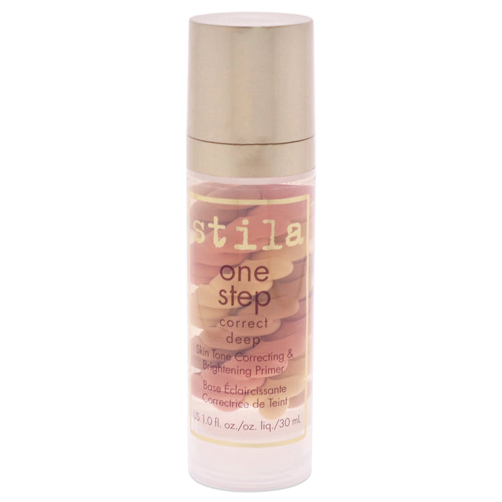 Stila One Step Correct Skin Tone Correcting & Brightening Primer - Deep 1 oz