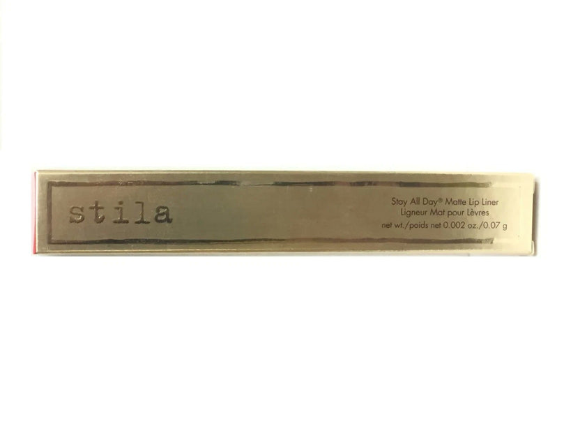 Stila Stay All Day Matte Lip Liner, Long-Lasting Precision Lip Pencil, Resilience