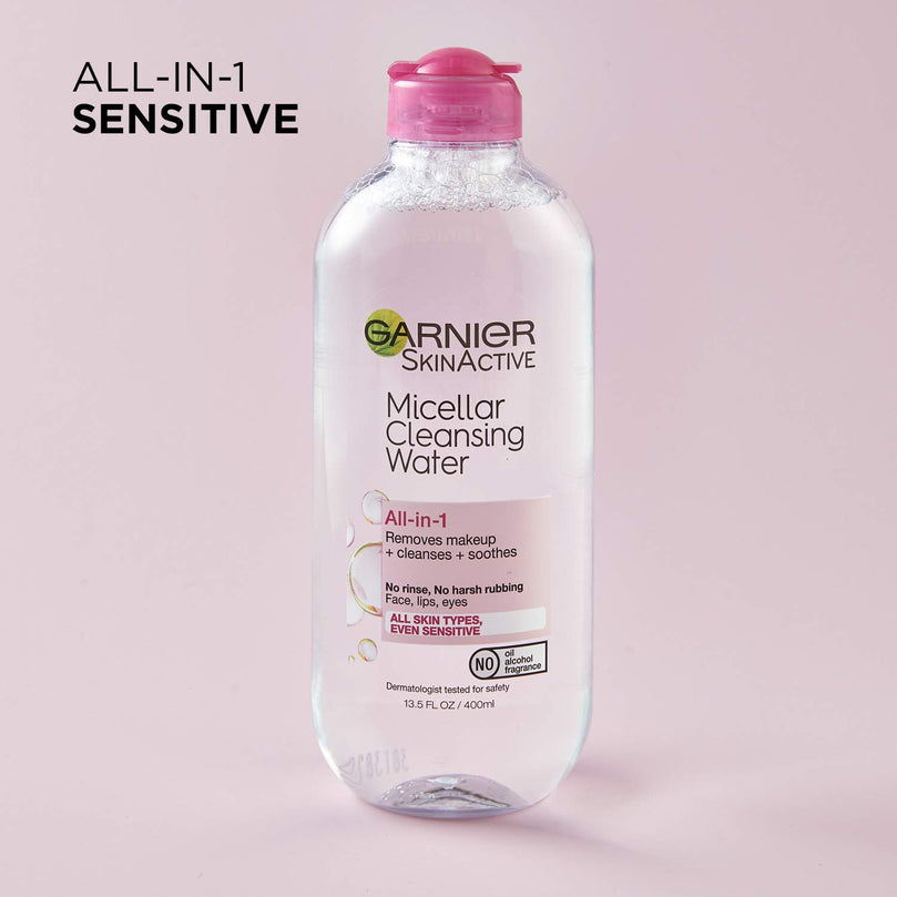 Garnier SkinActive Micellar Cleansing Water 13.5 Fl Oz (Pack of 3)