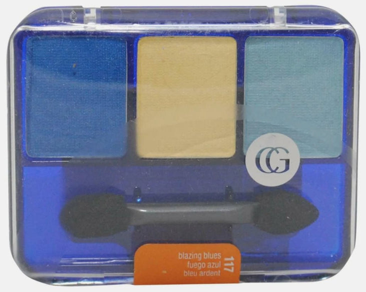 Covergirl Eye Enhancers Eyeshadow Trio 117 BLAZING BLUES