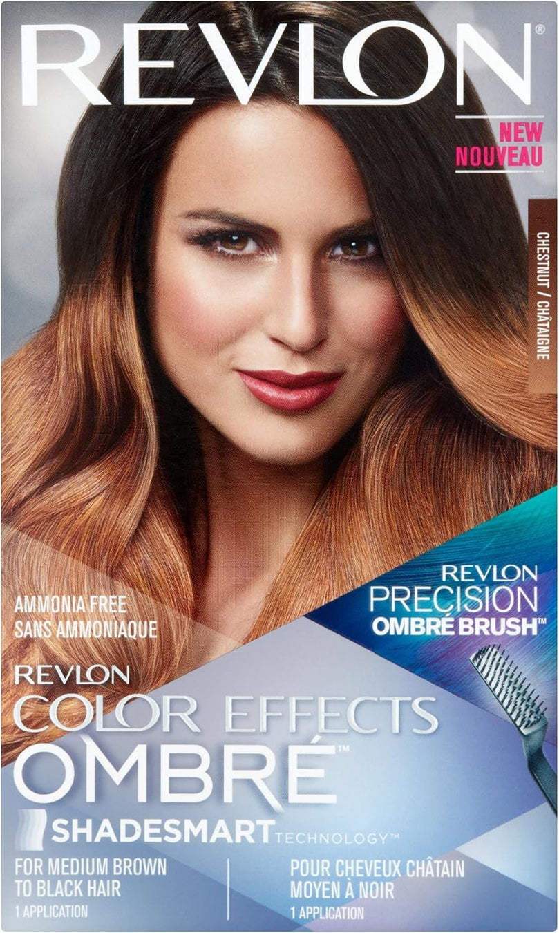 Revlon Color Effects Ombre Hair Color Chestnut Brown, 1 Application