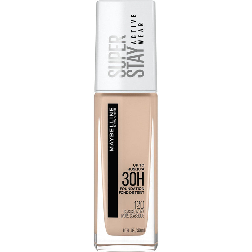 Maybelline Super Stay Full Coverage Foundation 120 Classic Ivory 1 Fl Oz