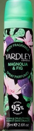 Yardley Magnolia and Fig Body Spray 2.6 Oz