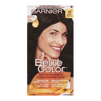 Garnier Belle Color Permanent Hair Dye 10 Soft Black