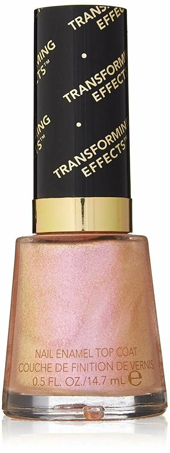 Revlon Transforming Effects Top Coat 745 Pink Glaze 0.5 Fl Oz