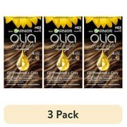 (3 Pack) Garnier Olia At Home Permanent Hair Color Kit, H03 Brunette - Ammonia-Free Formula