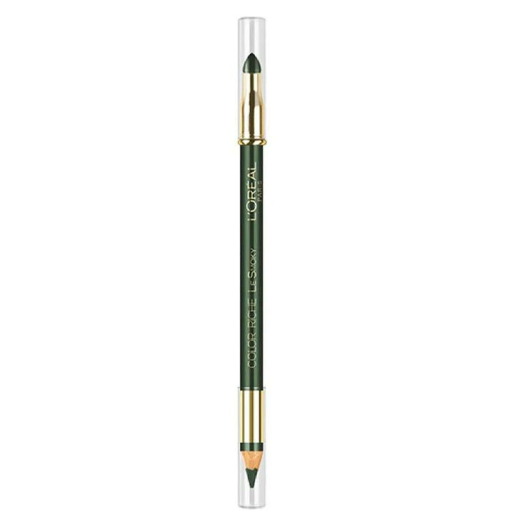 L'Oreal Color Riche Le Smoky Eyeliner Pencil with Smudger 209 Antique Green