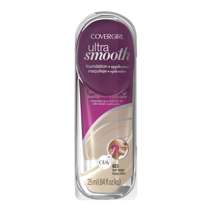 Covergirl Ultra Smooth Foundation + Applicator 825 Buff Beige