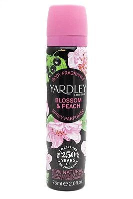 Yardley Blossom & Peach Body Spray 2.6 oz