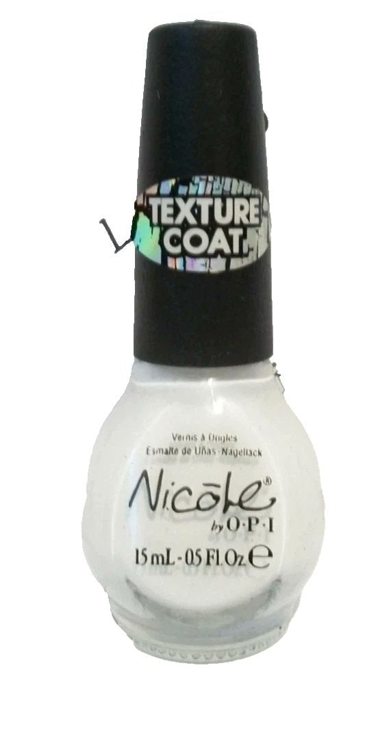 OPI Nicole White Texture Nail Polish NI380