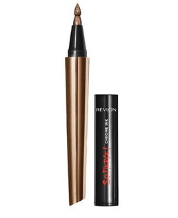 Revlon So Fierce! Chrome Ink Liquid Eyeliner, 902 Bronzage, 0.03 oz