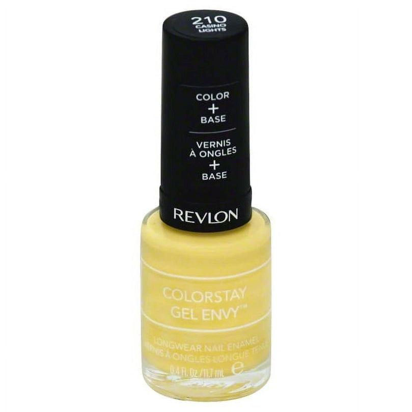 Revlon Colorstay Gel Envy Longwear Nail Enamel 210 Casino Lights 0.4 Fl oz