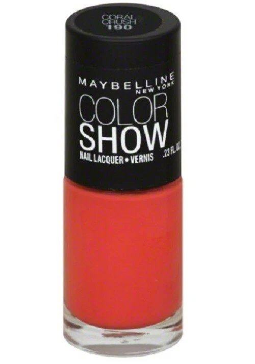 Maybelline Color Show Nail Polish 190 Coral Crush 0.23 oz