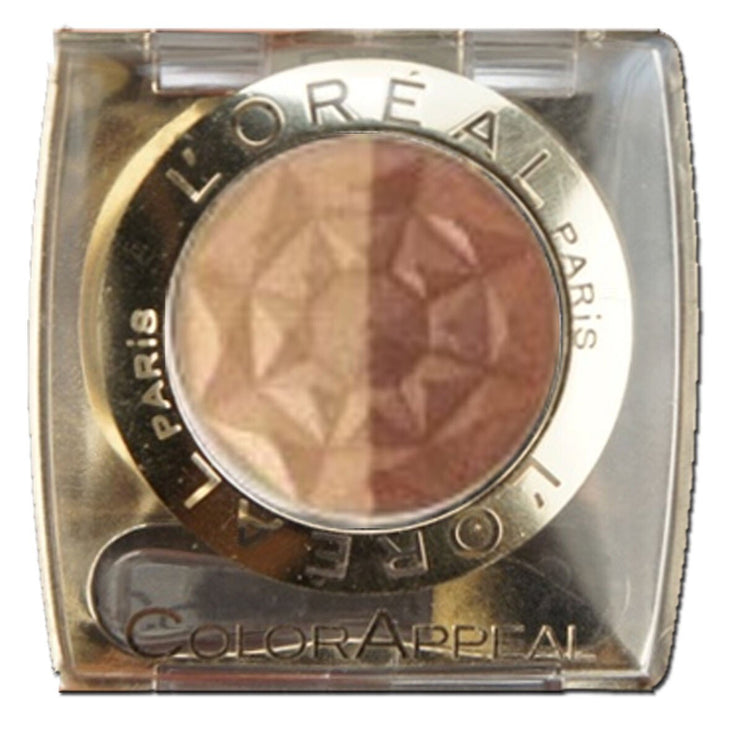 L'Oreal Chrome Shine Eyeshadow #308 Beige Lift - Full Size Single Pressed Powder