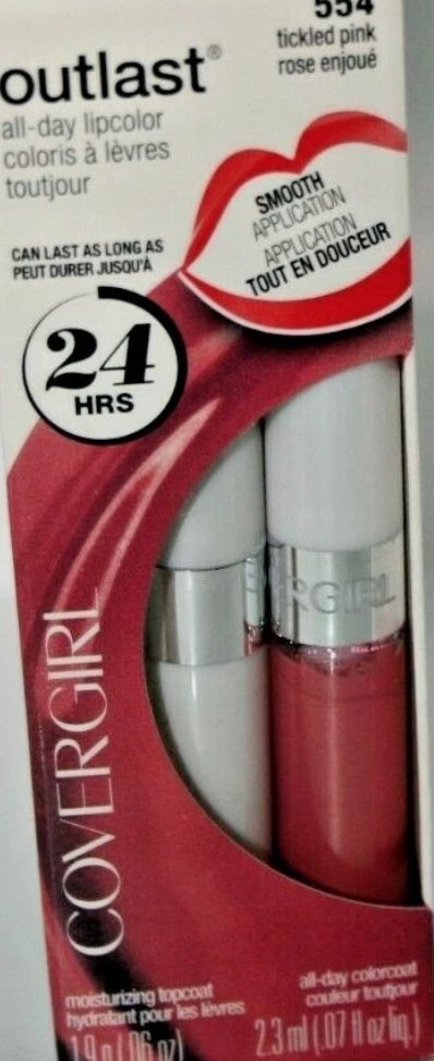 CoverGirl Outlast All Day Lipcolor 554 Tickled Pink