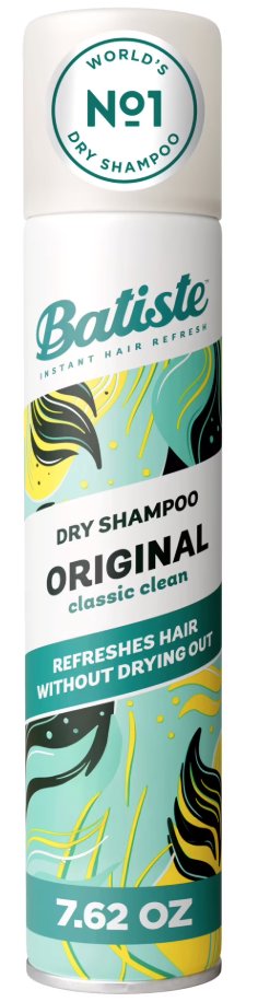Batiste Original Dry Shampoo, Absorbs Oil & Grease, Classic Clean Scent, 7.62 oz