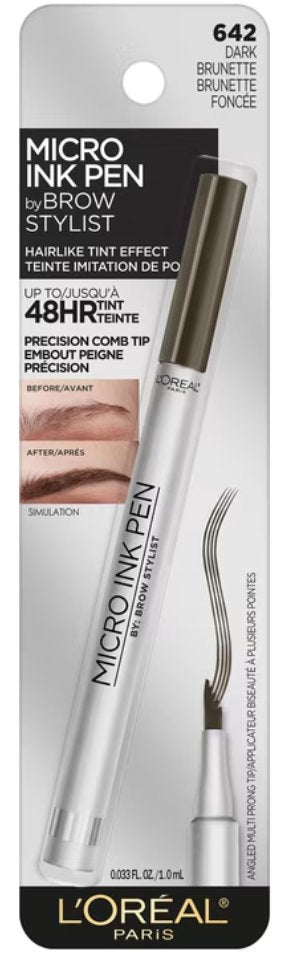 Loreal Brow Stylist Micro Ink Pen 642 Dark Brunette