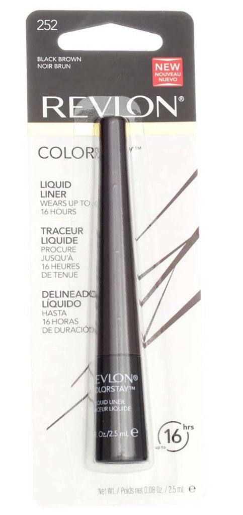 Revlon Colorstay Liquid Liner 252 Black Brown 0.08 Fl Oz
