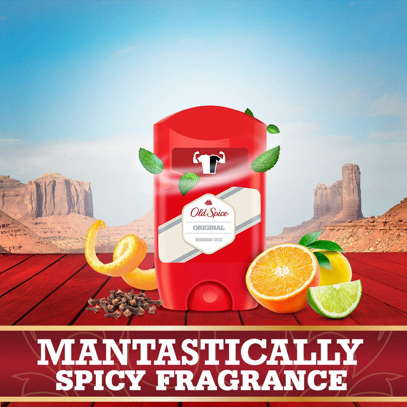 Old Spice Original High Endurance Deodorant Stick 50ml for Men