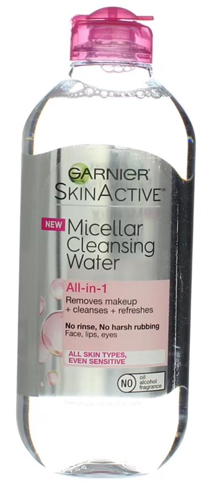 Garnier Micellar Cleansing Water All-In-1 - Pack of 6 Cleanser 13.5 oz