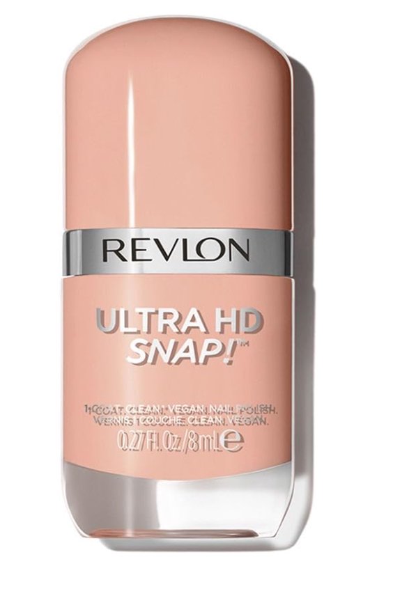 REVLON Ultra HD Snap Nail Color 018 Keep Cool, 100% Vegan, One-Coat Full Coverage, 0.27 fl oz