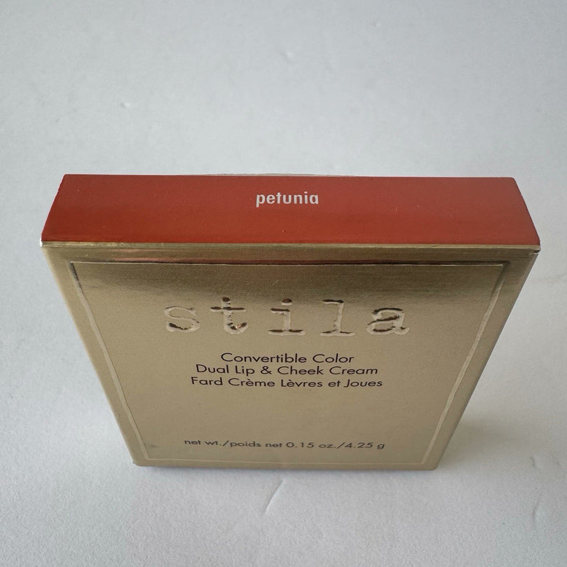 Stila Convertible Color Dual Lip & Cheek Cream Blush, Petunia, 0.15 Oz