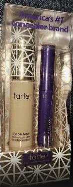 2 Pc Tarte Limited Edition Shape Tape Set Concealer & Mascara 35n Medium