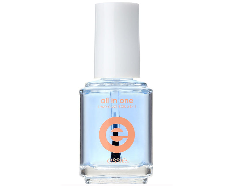 essie for Women All In One 3-Way Glaze Nail Polish, 0.46 oz