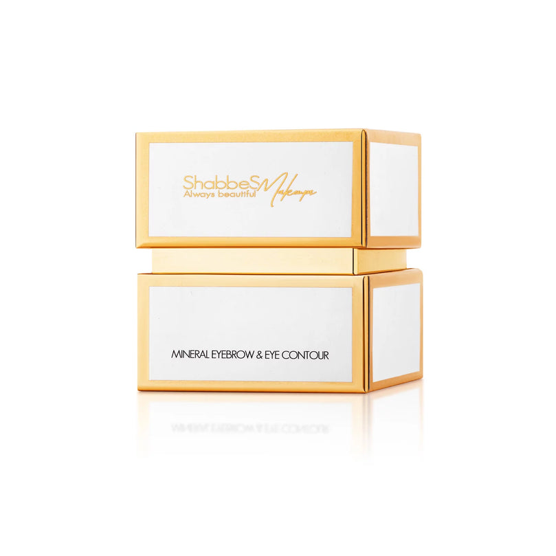 Shabbes Makeup 3in1 mineral eyeliner / eyeshadow / eyebrow + Two-sided professional brush