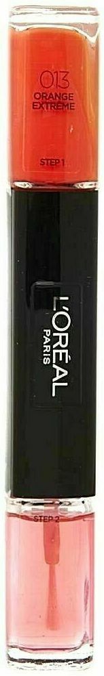 Loreal Infallible 2 Step Nail Polish #013 Orange Extreme