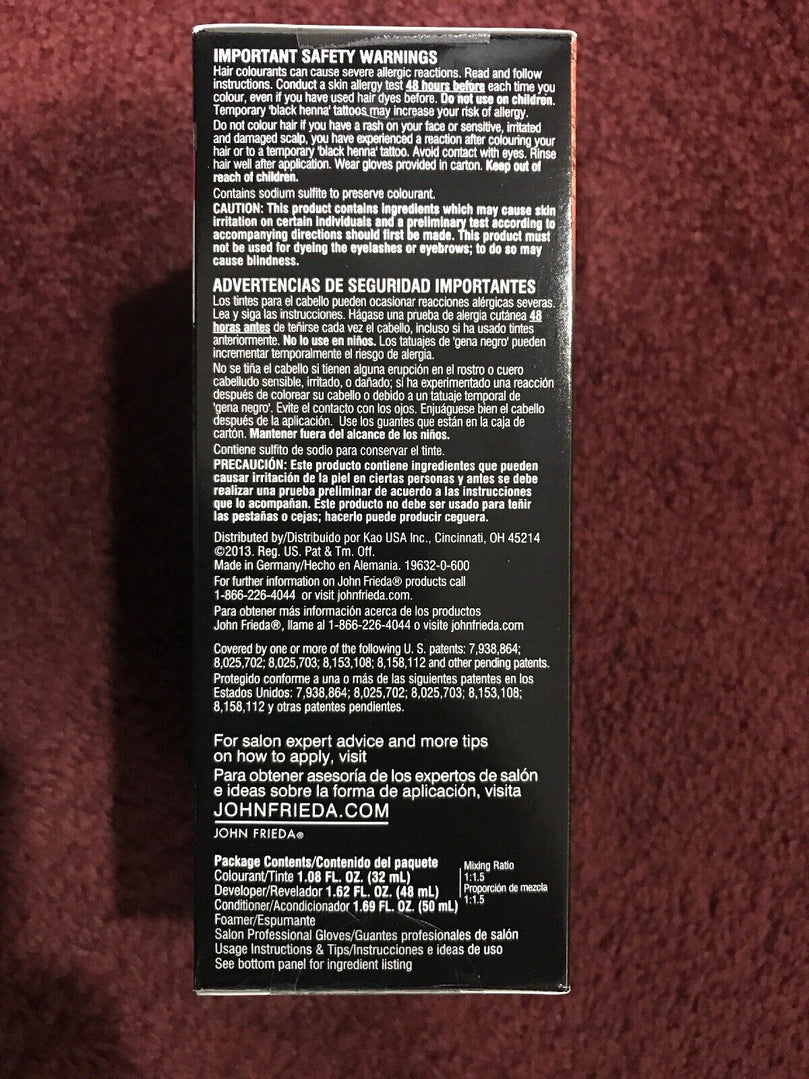 John Frieda Precision Foam Colour Permanent Hair Color