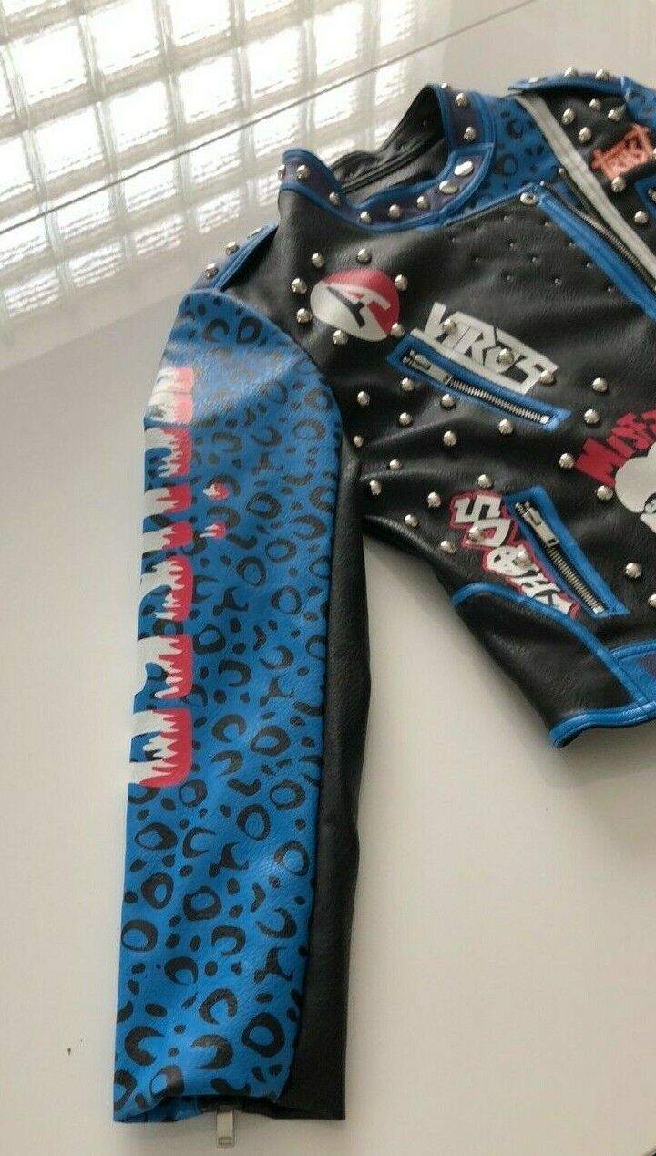 WOMEN'S ROBERT PHILLIPE EST. 1988 FAUX LEATHER STUDED JACKET BRAND NEW