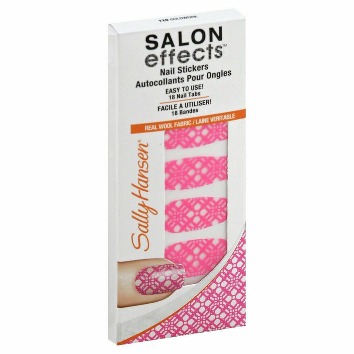 Coty Sally Hansen Salon Effects Nail Stickers, 18 ea