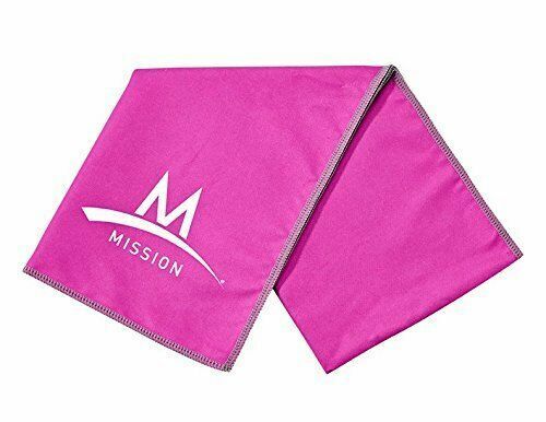 Misson AthleteCare Enduracool Large Woven Towel - Pink