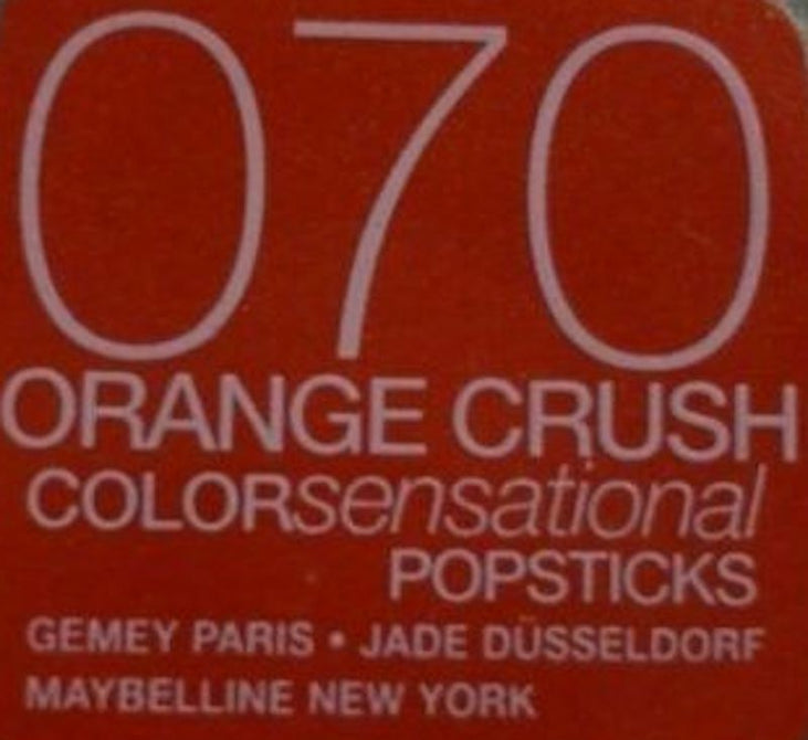 Maybelline Color Sensational Popsticks Lipstick #070 Orange Crush