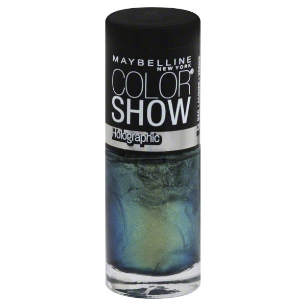 Maybelline New York Color Show Holographic Nail Lacquer, 25 Mystic Green, 0.23 Fl. Oz.