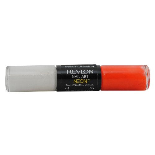 Revlon Nail Art Neon Nail Enamel 160 Hot Flash .26 Fl Oz.