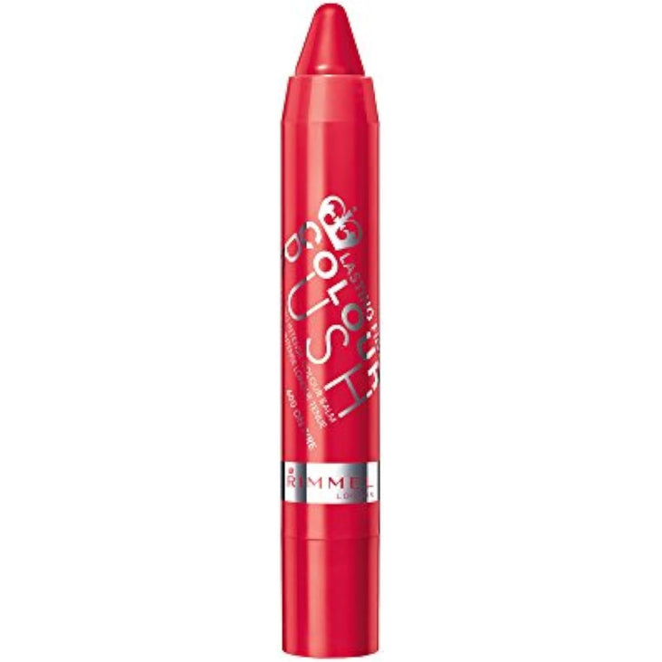 Rimmel Lasting Finish Colour Rush Lip Color Balm, On Fire, 0.095 Fluid Ounce