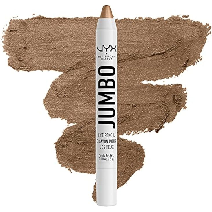 NYX Professional Makeup Jumbo Eye Pencil, All-in-one Eyeshadow and Eyeliner Multi-stick, Iced Mocha