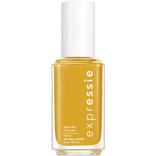 essie Expressie Quick Dry 8 Free Vegan Nail Polish, Green Yellow, 0.33 fl oz Bottle