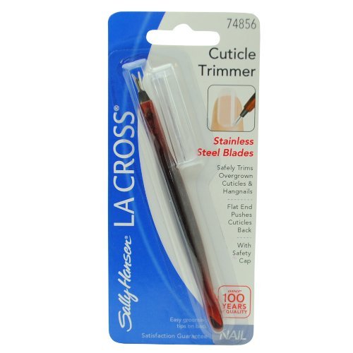 Sally Hansen La Cross Cuticle Trimmer #74856 with Stainless Steel Blades