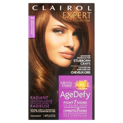 Clairol Expert Collection Age Defy Permanent Hair Color5A Medium Ash Brown