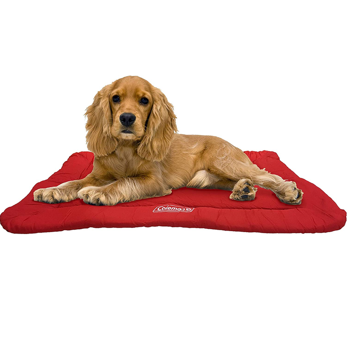 Coleman Large Dog Bed for Travel, Roll Up Foldable Packable Pet Mat Travel Beds