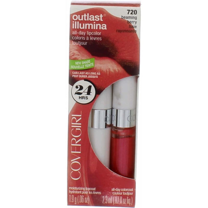 COVERGIRL Outlast All-Day Moisturizing Lip Color, Beaming Berry