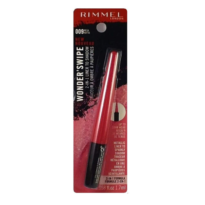 Rimmel London Wonder Swipe 2-in-1 Liner to Shadow, Mega Hottie (009)
